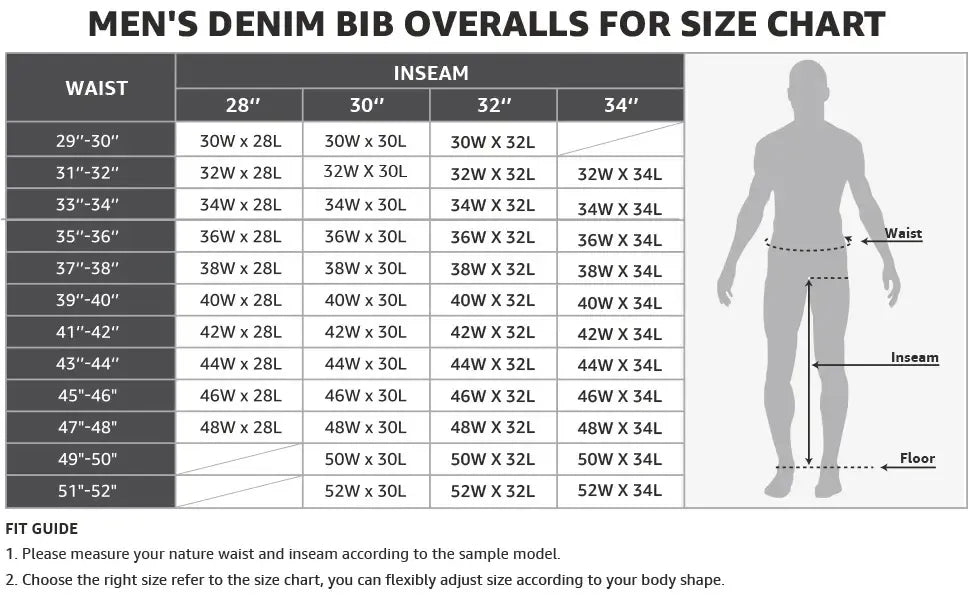 🔥Last Day Promotion!🔥Men's Denim Bib Overalls