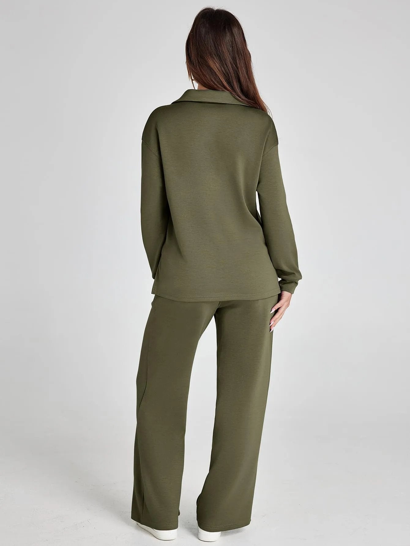 ⏰49% OFF✨Women's 2 Piece Sets Outfits Casual Long Sleeve Sweatsuits Sets