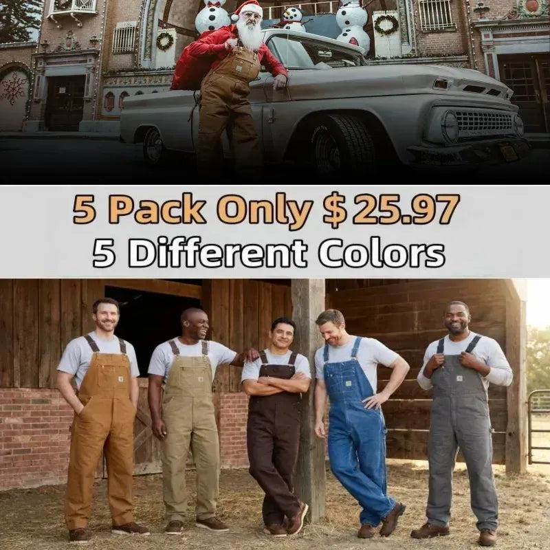 🔥Last Day Promotion!🔥Men's Denim Bib Overalls