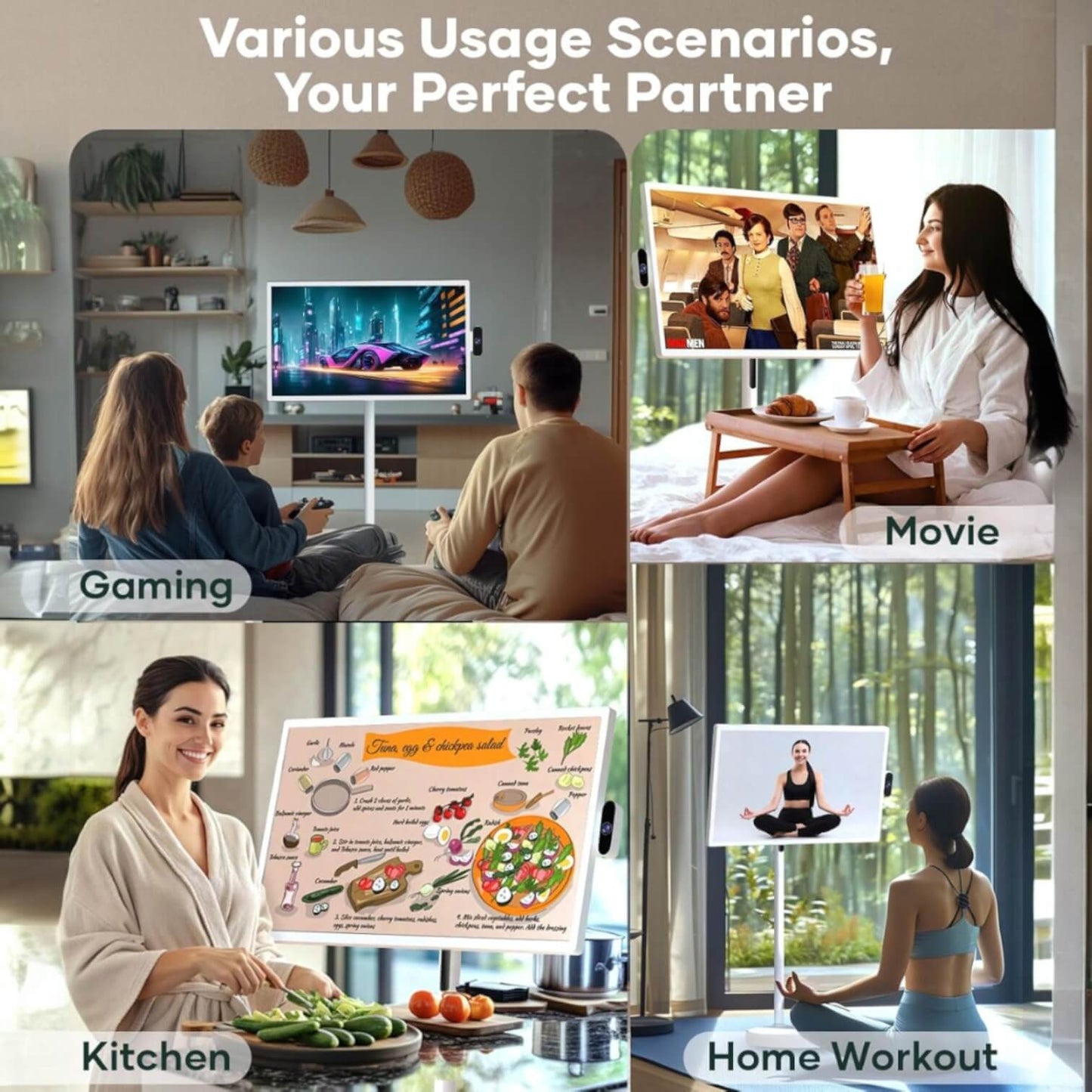 🔥Today's Special🔥4K Portable TV